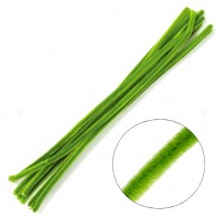 Дріт синельний 0,8х7х300мм,оливковий,20шт