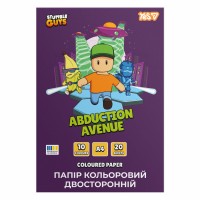 Папір кольор. А4 двостор. 20арк./10кольор. Stumble Guys №955494/Yes/(50)