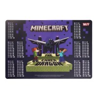 Підкладка для столу "Yes" №492363 Minecraft.Dragon Таблиця множення(10)(200)