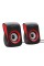 АС Havit HV-SK599 USB 6W black/red