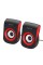 АС Havit HV-SK599 USB 6W black/red