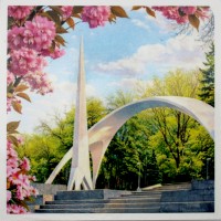 Магніт 7х7  №5 "Арка"/НСВ/