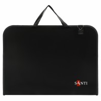 Папка-портфель "Santi" №492282 A3 пласт. для ескізів чорна