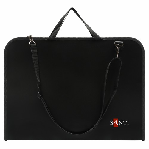 Папка-портфель "Santi" №492282 A3 пласт. для ескізів чорна