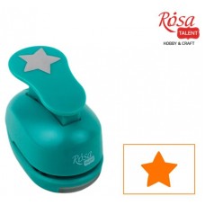 Дирокол "Rosa Talent" Зірка 2,5см №881009(12)