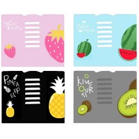 Підставка для книг "Fruits" №555-387-B метал.20,8х18,8см mix