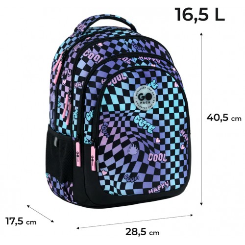 Рюкзак "GoPack" Teens 4від.,2карм. №GO26-162M-2