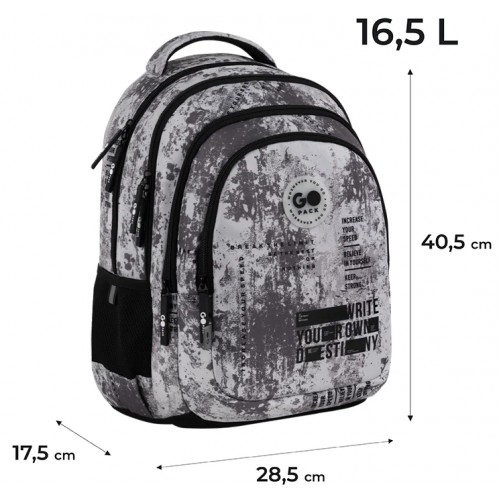 Рюкзак "GoPack" Teens 4від.,2карм. №GO26-162M-3