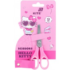 Ножиці дит. "Kite" №HK26-123 Hello Kitty 13см гумові вставки