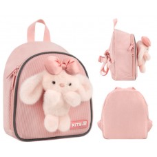 Рюкзак "Kite" Kids Pink Bunny 1від.,3карм. №K26-538XXS