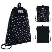 Сумка для взуття "Kite" Black&Silver 1від.1карм. №K26-601M-14