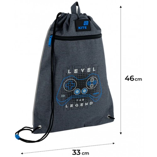 Сумка для взуття "Kite" Level UP 1від.1карм. №K26-601M-15