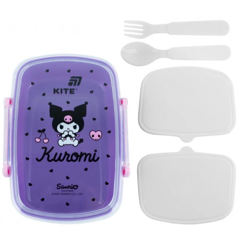 Ланч бокс пласт. "Kite" 750мл Kuromi з наповненням №HK26-181-2