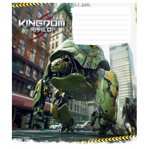 Зошит 12арк. кліт. Школярик "Animals transformers" ВД-лак №012-3467K(30)(300)
