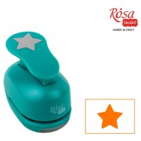Дирокол "Rosa Talent" Зірка 2,5см №881009(12)