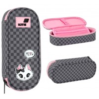 Пенал "Kite" Meow 1від.,м'який №K26-599-13