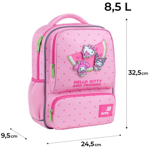 Рюкзак "Kite" Kids Hello Kitty 1від.,3карм. №HK26-559XS-2