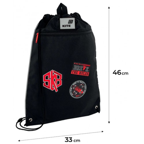 Сумка для взуття "Kite" Break the Rules 1від.1карм. №K26-601M-17