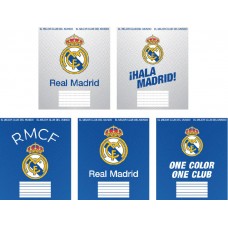 Зошит 12арк. лін. "Kite" софт тач + УФ лак Real Madrid №RL26-234(25)(600)