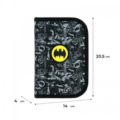 Пенал "Kite" DC Comics 1від.,б/н,з 2 відворотами №DC26-622