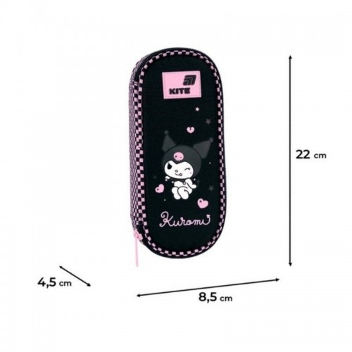 Пенал "Kite" Kuromi 1від.,м'який №HK26-599-5