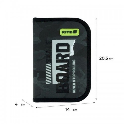 Пенал "Kite" SK8 Board 1від.,б/н №K26-621-6