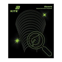 Зошит 48арк. кліт. "Kite" Предметка-Біологія софт тач+УФ,Lumen №K26-240-7(10)(200)