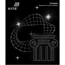 Зошит 48арк. кліт. "Kite" Предметка- Історія софт тач+УФ,Lumen №K26-240-4(10)(200)