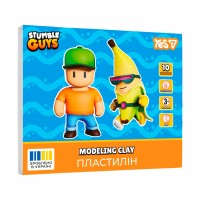 Пластилін "Yes" Stumble Guys 10 кольор. 200гр №540723(20)