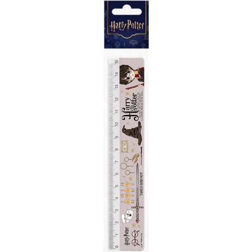 Лінійка пласт. 15см "Kite" №HP26-090 Harry Potter(100)