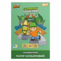Папір кольор. А4 одностор. 20арк. Stumble Guys №955497/Yes/(50)