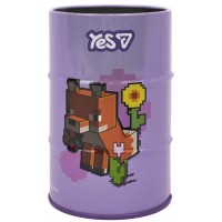 Стакан-підставка метал. "Yes" №470458 "Minecraft.Spring" бочка