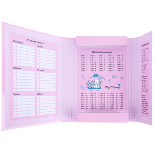 Папка для зош. В5 "Kite" №HK26-210-2 Hello Kitty на рез. картон