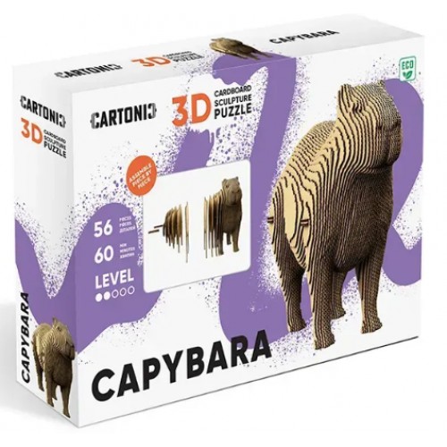 Пазли 3D "Cartonic" Capybara