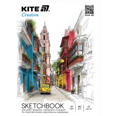 Скетчбук для робіт маркерами 30/160 А5 №K-1280/Kite/
