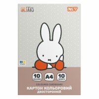 Картон кольор. А4 двостор.10арк. Miffy №955492/Yes/