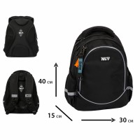Рюкзак "Yes" S-116М Р-26 Just Black 2від.,3карм. №550377