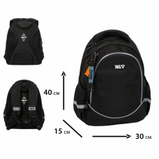 Рюкзак "Yes" S-116М Р-26 Just Black 2від.,3карм. №550377