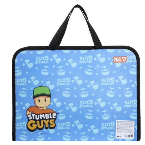 Папка-портфель "Yes" FC №492375 А4 "Stumble Guys" на блиск.,з ручками(12)