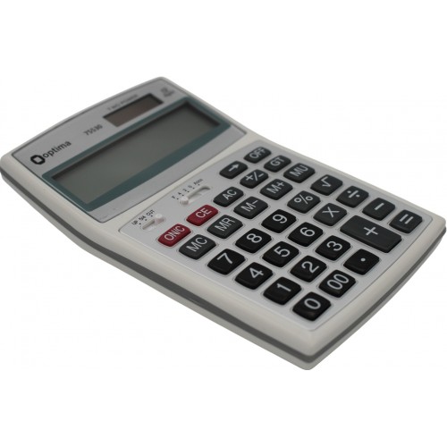  Калькулятор Optima 12-розрядний 143х94х29мм (1) (40) №O75530