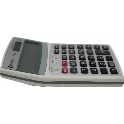  Калькулятор Optima 12-розрядний 143х94х29мм (1) (40) №O75530