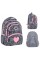 Рюкзак "GoPack" Education Fluffy Heart 2від.3карм. №GO26-175M-4