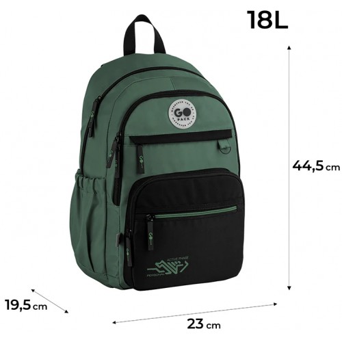 Рюкзак "GoPack" Teens 4від.,2карм. №GO26-121L-3