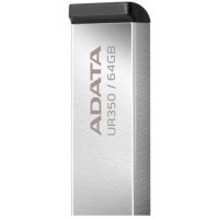 Флеш-пам`ять 64GB "Adata" UR 350 64Gb USB3.2 silver/black №5129