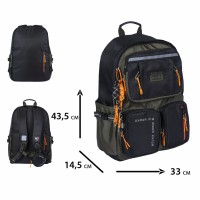 Рюкзак "Yes" T-107L Windsor Green 2від.,4карм. №550351
