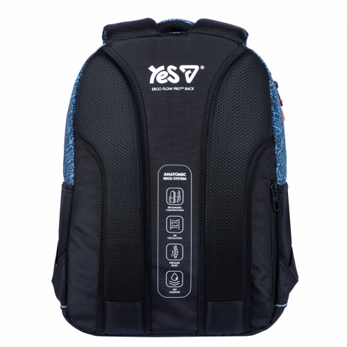 Рюкзак "Yes" TS-59M Roll Fast 2від.,4карм. №550394