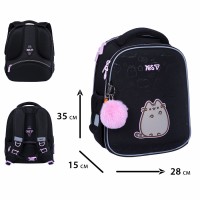 Рюкзак каркасний "Yes" H-100S My Pusheen Pet 2від.,2карм. №550206
