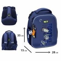 Рюкзак каркасний "Yes" H-100S Play Football 2від.,2карм. №550213