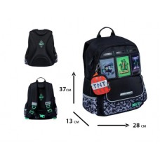Рюкзак "Yes" S-104S Minecraft Reality 1від.,3карм.№550261