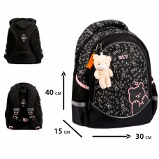 Рюкзак "Yes" S-116М Bear Rules 2від.,3карм.№550378